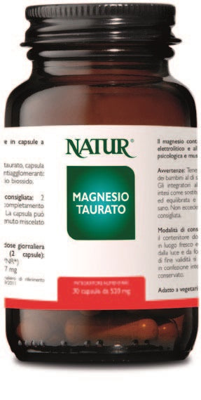 MAGNESIO TAURATO 30CPS NATUR - Lovesano