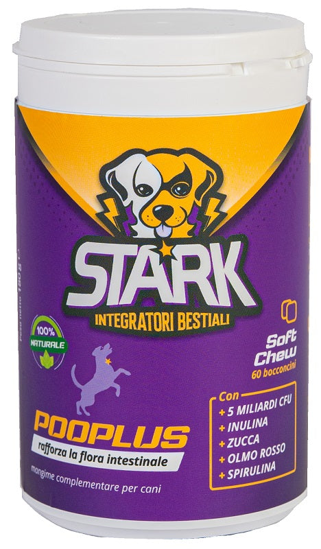 Stark Integratori Bestiali Pooplus 60 Soft Chew