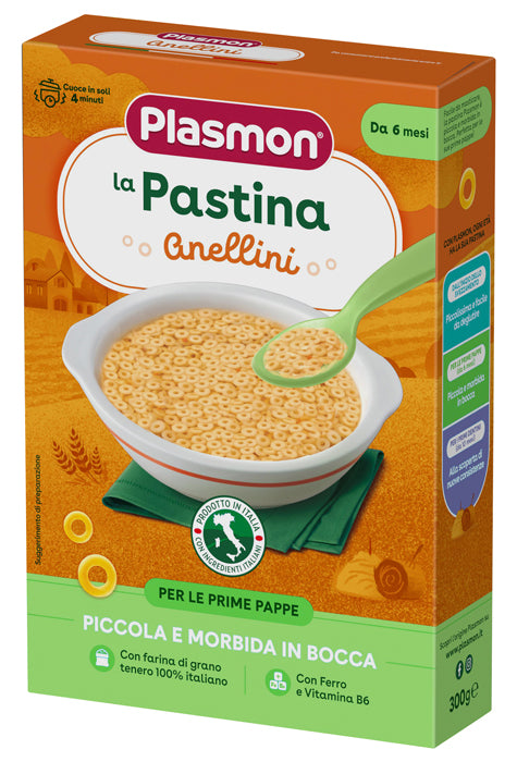 PLASMON Pasta Anellini 300g - Lovesano