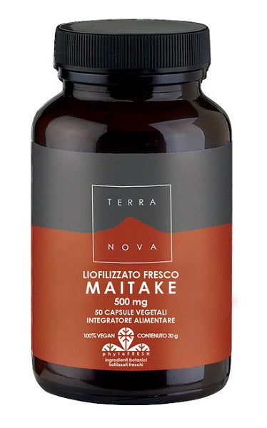 Terranova Maitake 500mg Liofilizzato Fresco 50 Capsule - Lovesano