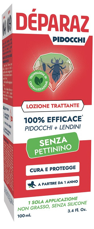 Deparaz Lozione Trattante Anti Pidocchio 100 Ml