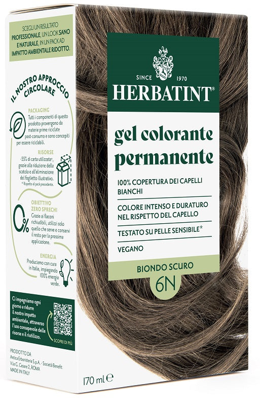 HERBATINT 6N BIONDO SCURO170ML - Lovesano