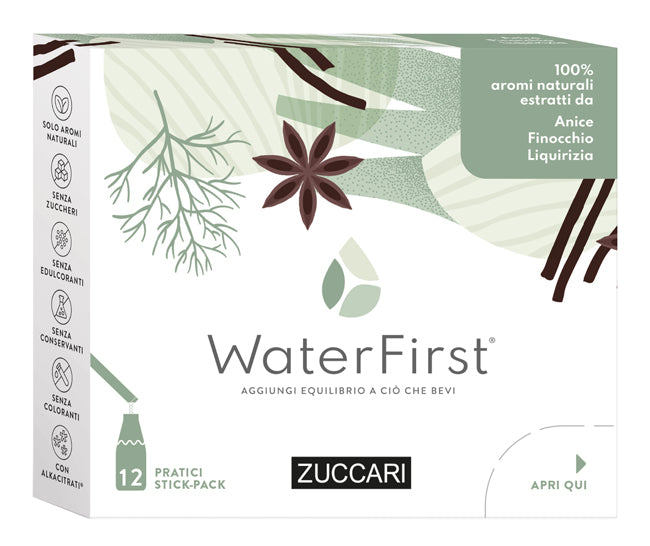 Water First Anice-finocchia-liquirizia 12 Stick Pack - Lovesano