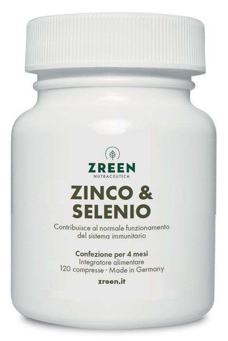 ZREEN ZINCO & SELENIO 120CPR - Lovesano