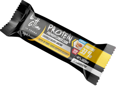 PROTEIN Barr.33%Caramello 50g - Lovesano