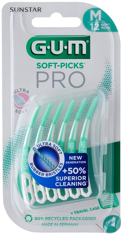 GUM Soft Picks Pro 12pz M 690