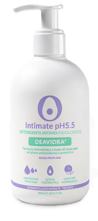 Deavidra Detergente Intimo Fisiologico Ph5,5 300 Ml Senza Profumo