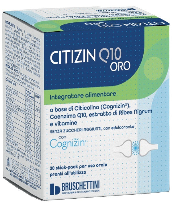 Citizin Q10 Oro 30 Stick-pack Orosolubili Da 3 G - Lovesano