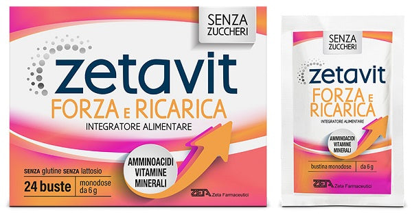 Zetavit Forza E Ricarica 24 Bustine 6 G - Lovesano