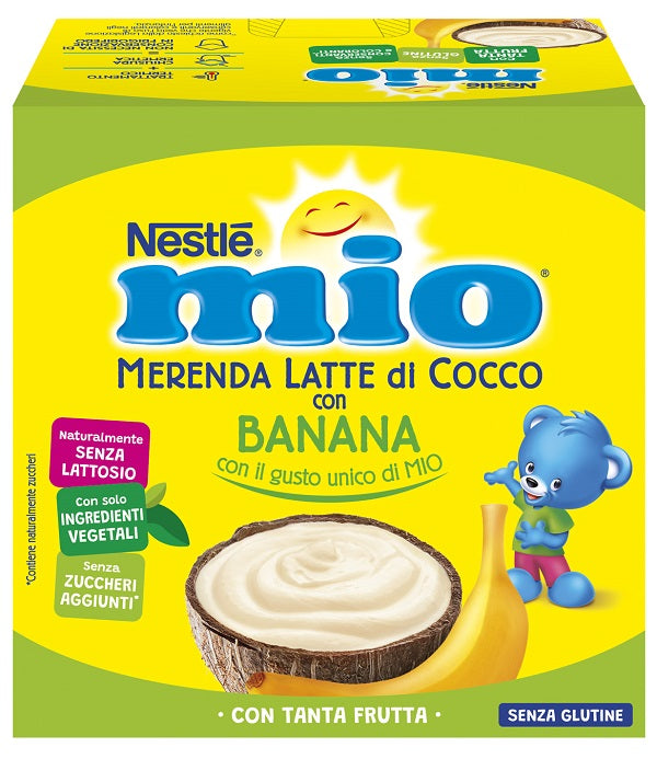 MIO Mer.Cocco Banana 4x90g - Lovesano