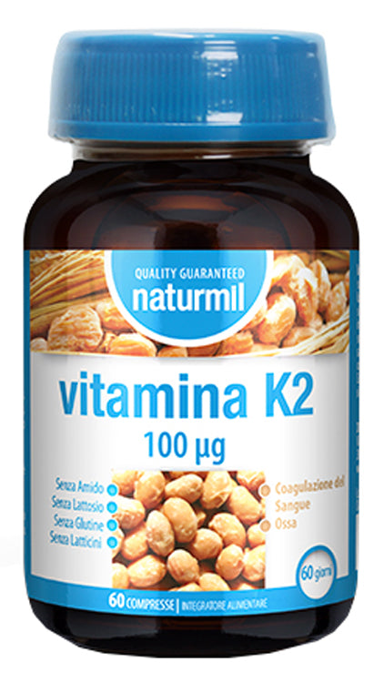 Naturmil Vitamina K2 100 Mcg 60 Compresse - Lovesano
