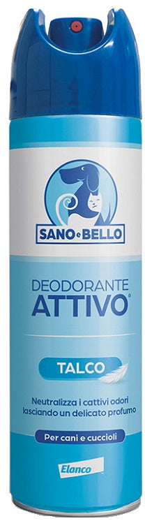DEODORANTE ATTIVO TALCO 250ML - Lovesano