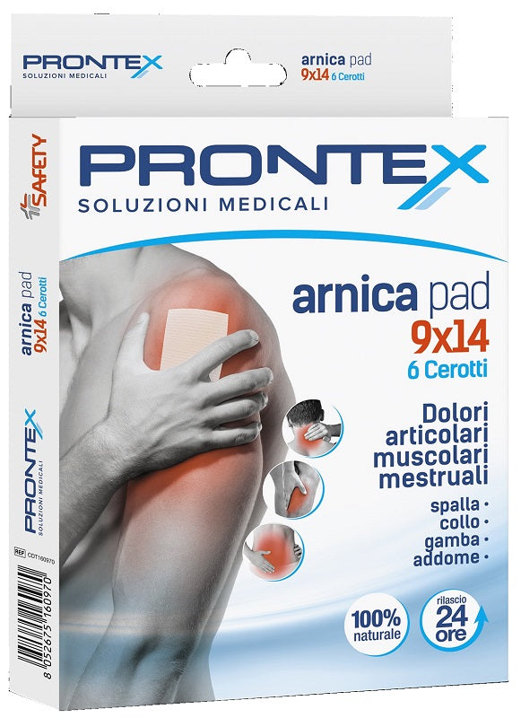 PRONTEX Arnica Pad 9x14 6pz - Lovesano