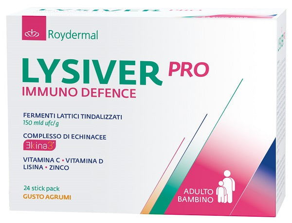 Lysiver Pro Immuno Defence 24 Stick Pack Da 3 G - Lovesano