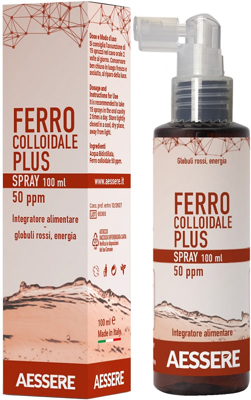 Ferro Colloidale Plus 50ppm Spray 100 Ml - Lovesano