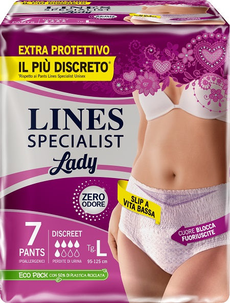 LINES SPEC PANTS DISCR L F 7PZ - Lovesano