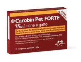 Carobin Pet Forte Mini 15 Compresse - Lovesano