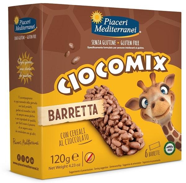 PIACERI MEDIT CIOCOMIX BAR120G - Lovesano