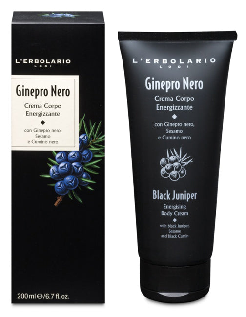 Ginepro Nero Crema Corpo Energizzante 200 Ml - Lovesano