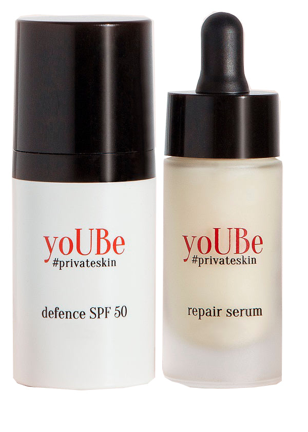 Yoube Cosmetics Anima Day And Night Treatment Crema Spf50 30 Ml + Siero Viso Riparatore 15 Ml - Lovesano