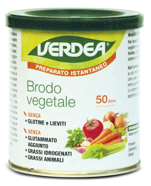Verdea Preparato Istantaneo Brodo Vegetale 200 G