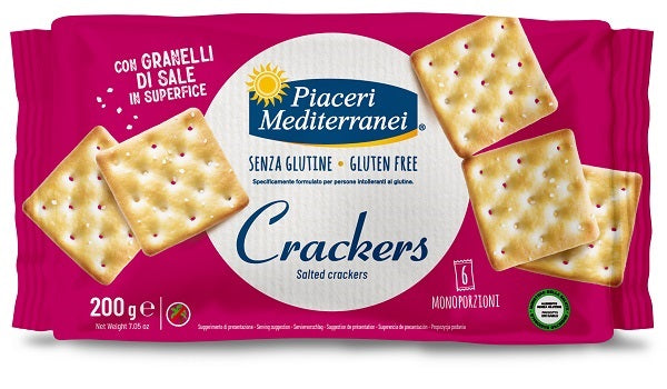 Piaceri Mediterranei Crackers 200 G - Lovesano