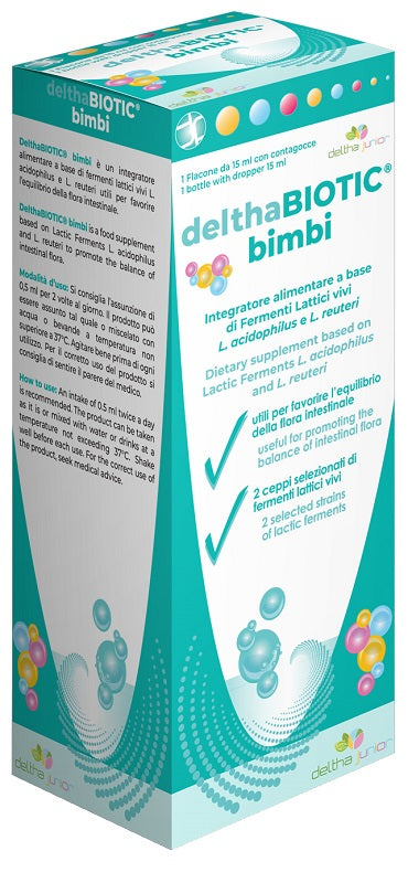 DELTHABIOTIC Bimbi Gtt 15ml - Lovesano