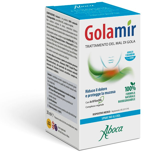Golamir Spray No Alcol 30 Ml - Lovesano
