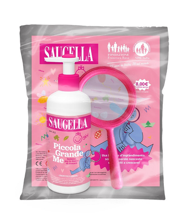 Saugella Piccola Grande Me Bundle Girl 200 Ml + Gadget - Lovesano