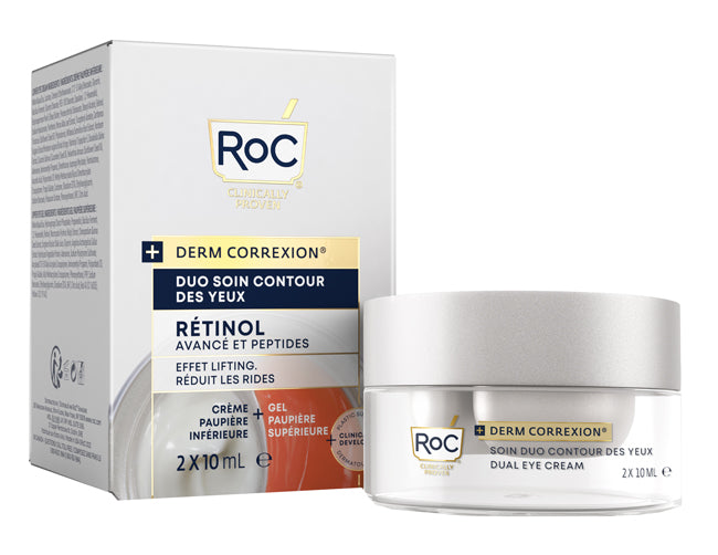 Roc Derm Correxion Dual Eye Cream 20 Ml - Lovesano