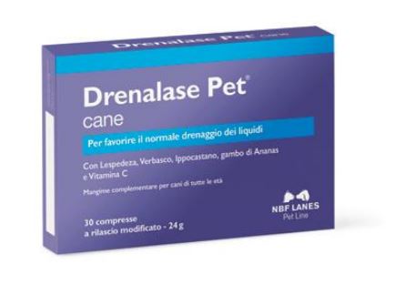 Drenalase Pet 20 Cane 20 Compresse - Lovesano
