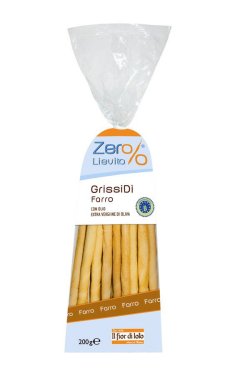 FIOR DI LOTO Grissidi Zero% s/lievito Farro 200g - Lovesano