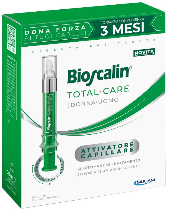 Bioscalin Total Care Attivatore Capillare 2 Applicatori Multidose X 10 Ml - Lovesano