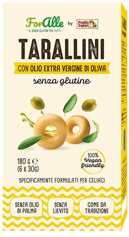 FORALLE Tarallini Olio 6 Buste - Lovesano