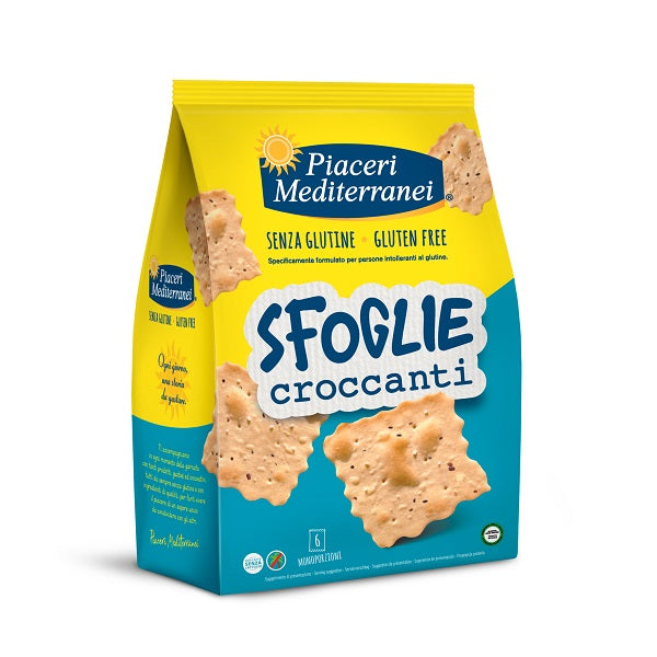 Piaceri Mediterranei Sfoglie Croccanti 6 Monoporzioni 30 G Senza Glutine Senza Lattosio