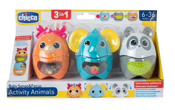 Chicco Gioco Baby Sense&focus Activity Animals - Lovesano