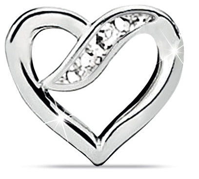 ORECCHINO CUORE CRISTALLI - Lovesano