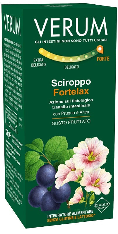 Verum Fortelax Sciroppo Fruttato 126 G New - Lovesano