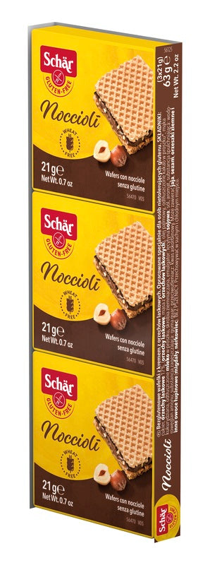 SCHAR-SNACK NOCCIOLI 3X21G - Lovesano