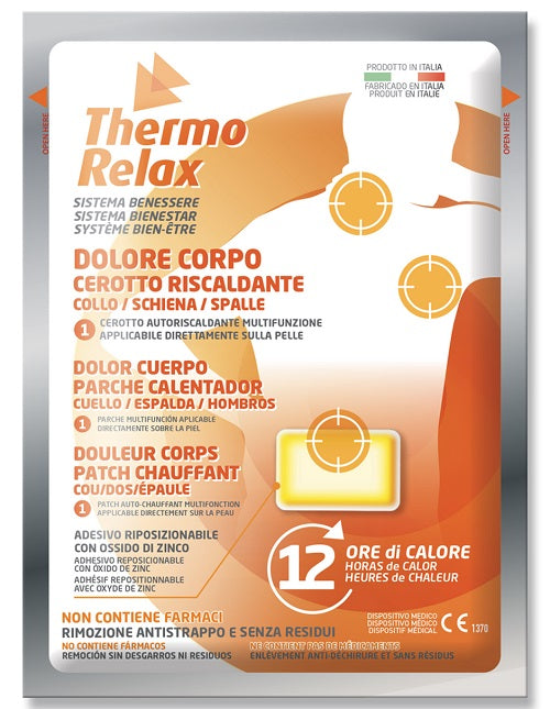 Cerotto Riscaldante Dolore Corpo Thermorelax - Lovesano
