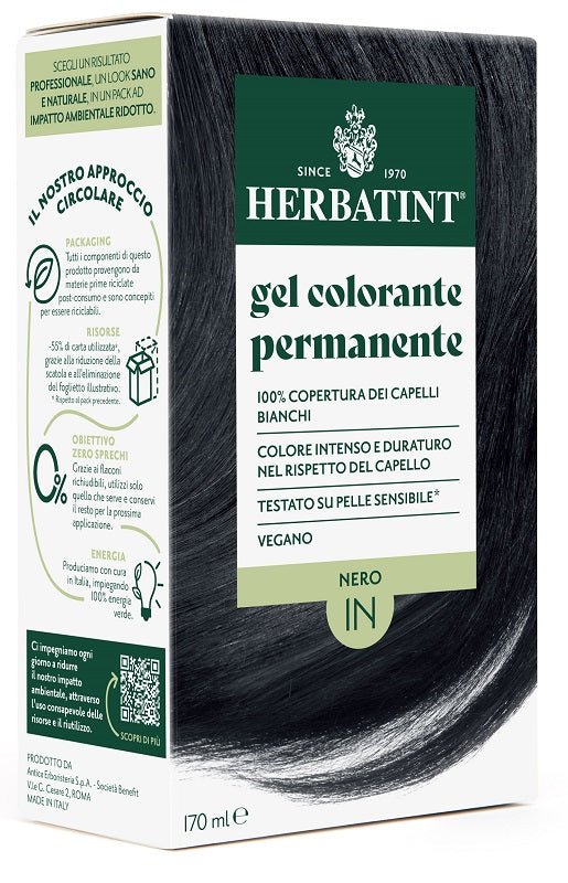 HERBATINT 1N NERO 170ML - Lovesano