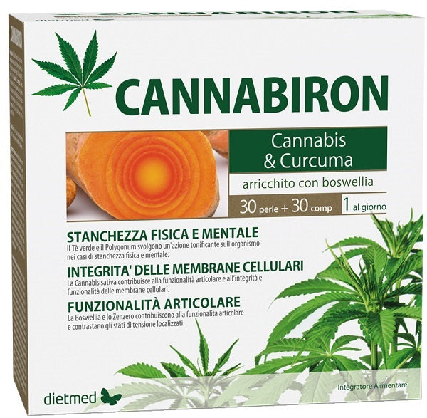 Cannabiron 30 Perle + 30 Compresse - Lovesano