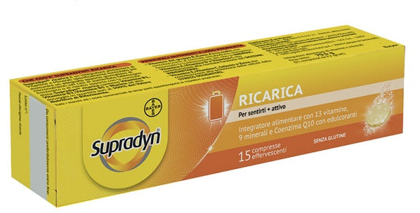 Supradyn Ricarica 15 Compresse Effervescenti - Lovesano