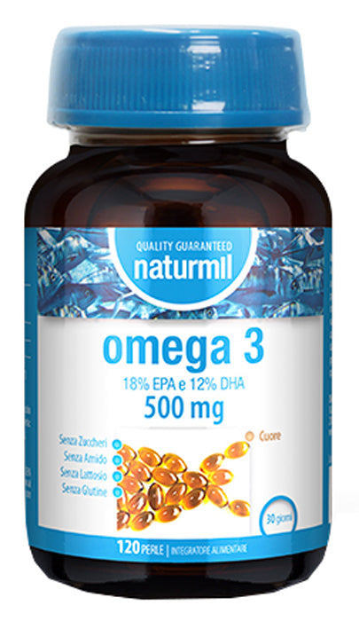 NATURMIL OMEGA 3 500MG 120PRL - Lovesano