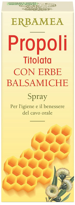 Propoli Titolata Spray Erbe Balsamiche 20 Ml - Lovesano