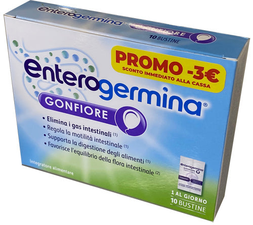 Enterogermina Gonfiore 10 Bustine 4 G Promo - Lovesano