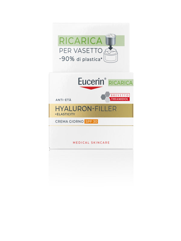 Eucerin Hyaluron Filler+ Elasticity Crema Giorno Spf30 Refill 50 Ml