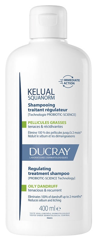 Kelual Squanorm Shampoo Trattante Regolatore Forfora Grassa 400 Ml - Lovesano