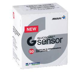 GLUCOCARD G SENSOR 50STR - Lovesano