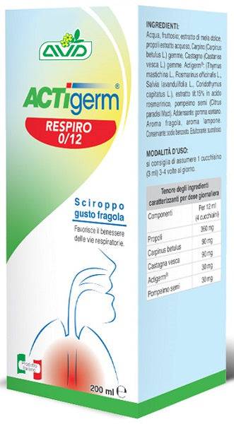 ACTIGERM RESPIRO 012 200ML - Lovesano